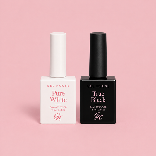 The Essentials Duo — Pure White + True Black