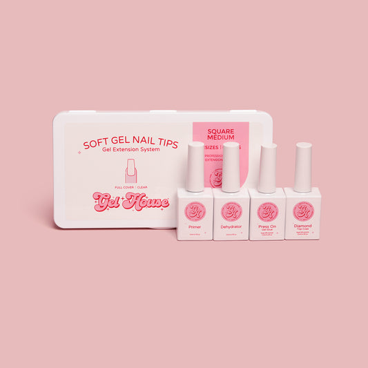 Gel Extension Kit - Medium Square